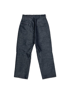 SULVAM - Deep Indigo Wide Pants - SS25 - INDIGO
